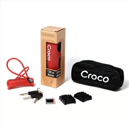 Miniatura 9 de Blackstone Bloqueo de agarre de alarma con alarma de 130 db impermeable Scooter E-Bike Motocicleta Mango de seguridad antirrobo Cerradura de agarre