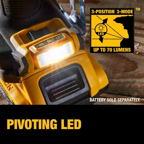 Miniatura 3 de DEWALT 20V MAX XR Taladro/destornillador inalámbrico, 1/2 pulgada, solo herramienta (DCD800B)