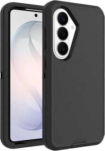 Miniatura 42 de Funda para Galaxy S21, Funda Resistente de Grado Militar Resistente a los Golpes y a Prueba de Caídas para Samsung Galaxy S21, Negro+Naranja Negro