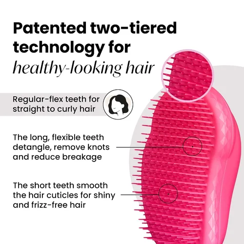 Miniatura 2 de Tangle Teezer - Cepillo original para desenredar , 1, Rosado Rosado Fizz