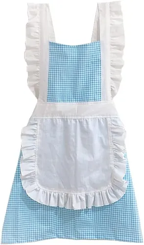 Miniatura 25 de Pañuelo con estampado floral, encantador, vintage, divertido, delantales para mujeres, niñas, pastel, jardín, pintura, delantales, diadema Delantal 7