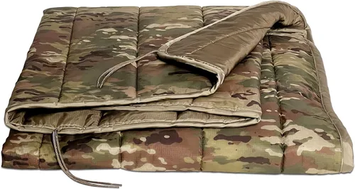 Pinnacle Mercantile Auténtico Woobie militar fabricado en Estados Unidos por Winston-Salem Industries para ciegos OCP Camo multiusos Poncho Liner