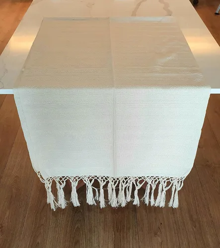 Miniatura 3 de Chal rebozo de algodón hecho a mano mexicano