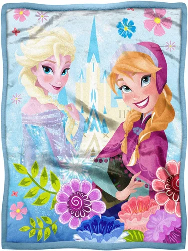 Miniatura 8 de Northwest Frozen Loving Sisters Manta de micro raschel, 46 x 60 pulgadas