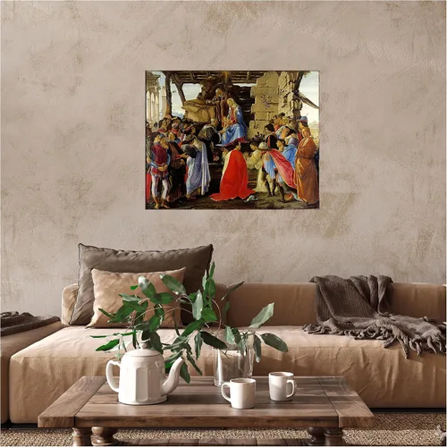 Miniatura 356 de A&T ARTWORK Campo de trigo con cipreses de Van Gogh Las reproducciones de arte clásico mundial, impresiones en lienzo giclée para decoración