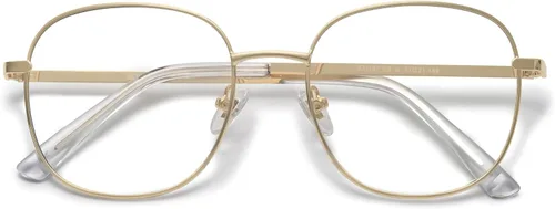 Miniatura 10 de SOJOS Classic Square Blue Light Blocking Glasses for Women Men Stylish Computer Glasses SJ1137
