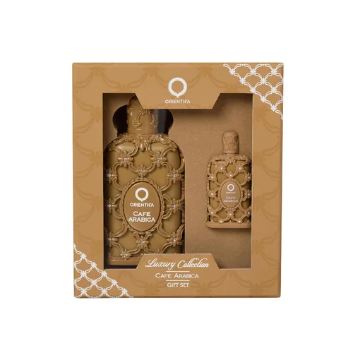 Miniatura 4 de Orientica Luxury Cafe Arabica - Set de regalo de perfume de 2 piezas - Notas de vainilla, caramelo, café, helado - Perfume Árabe Oriental Gourmand