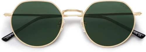 Miniatura 27 de SOJOS Gafas de sol polarizadas redondas de polígono para mujeres y hombres, retro, clásicas, vintage, Panto octogonales, SJ1157
