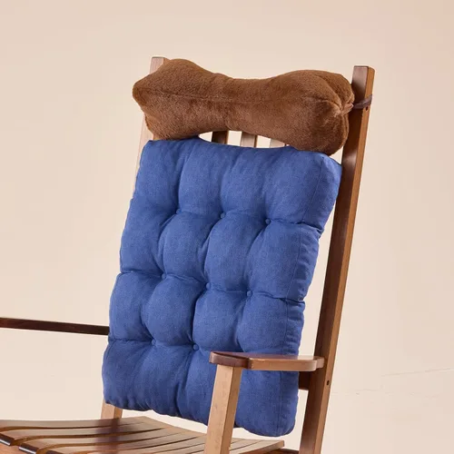 Miniatura 6 de Almohada para la cabeza para silla reclinable, para sofá, almohada para el cuello reclinable, almohada para el cuello de sofá (marrón)