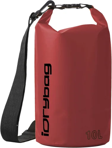 Miniatura 44 de IDRYBAG Bolsa seca para kayak impermeable 2L/5L/10L/15L/20L, pequeña bolsa impermeable para navegación