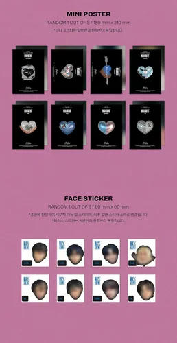 Miniatura 4 de Straykids - MAXI DENT [edición estándar: corazón ver.] Mini álbum CD+Mini póster+calcomanía para cara+tarjetas de fotos+libro de fotos+papel