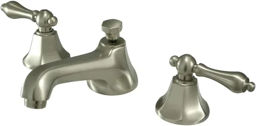 Miniatura 6 de Kingston Brass KS4463AL Grifo de baño extendido de 8 pulgadas, latón antiguo