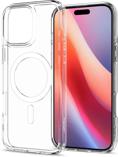 Miniatura 285 de Spigen Funda para iPhone 13 Mini, ultra híbrida MagFit [antiamarilleo] [compatible con Magsafe] - Transparente