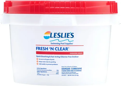 Miniatura 9 de Leslie's Fresh 'N Clear - Choque oxidante sin cloro para piscinas y spas, elimina rápidamente los productos orgánicos no vivos, proporciona agua