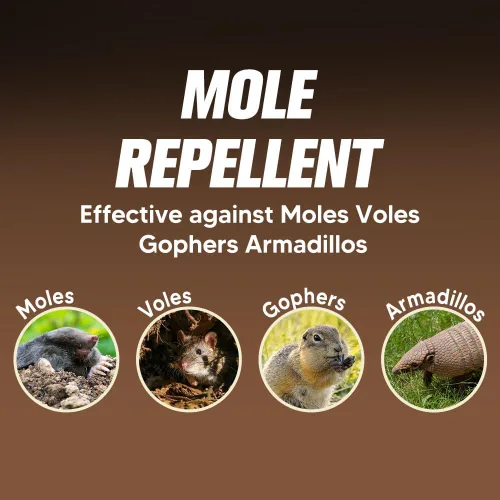 Miniatura 2 de Repelente de topos para césped, repelente de topos y campañoles al aire libre, repelente de topos, repelente de marmotas al aire libre, repelente