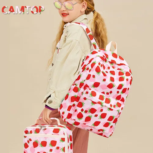 Miniatura 44 de CAMTOP - Conjunto de mochila y lonchera con estampados divertidos para niños de preescolar y primaria), Y0058-2