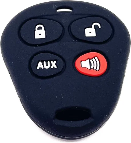 Miniatura 2 de Funda protectora de silicona roja, funda protectora de gel de sílice amarilla EZSDEI474V para llavero sin llave, protector para automatizar Avital