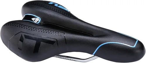 Miniatura 13 de ZHIQIU - Sillín cómodo para bicicleta de montaña o de carretera, para ciclismo exterior o interior.