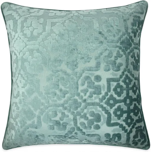 Miniatura 4 de Funda de almohada moderna de terciopelo (juego de 2 unidades, 12 x 20 pulgadas, gris)