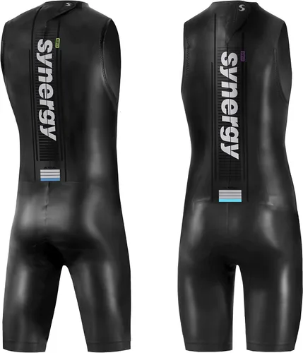 Miniatura 2 de Synergy Traje de neopreno de triatlón 3/0.079 in - Volution sin mangas Quick John Smoothskin Neopreno para natación en aguas abiertas