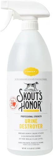 Miniatura 10 de SKOUT'S HONOR Destructor de orina y olor para mascotas, hormigón y césped, fuerza profesional, impulsado por plantas, eliminador de orina libre