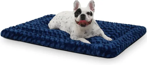 Miniatura 14 de Tapete lavable para cama de perro, suave y esponjoso, para mascotas, colchón para dormir para perros grandes, jumbos, medianos y pequeños, 30 x 19