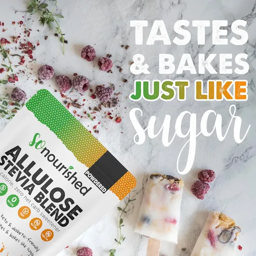 Miniatura 4 de So Nourished Stevia con edulcorante de alulosa en polvo, sustituto de azúcar 1:1, Keto - 0 calorías, 0 carbohidratos netos, sin OMG