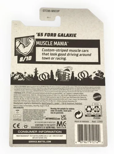 Miniatura 2 de Hot Wheels 2021 - Ford Galaxie '65 - Búsqueda del tesoro - Muscle Mania 8/10