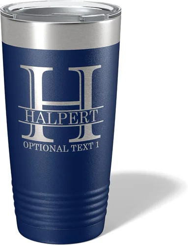 Miniatura 22 de Vaso personalizado de acero inoxidable aislado con tapa de 30 onzas (17 colores) con recubrimiento en polvo, grabado personalizado, idea de regalo