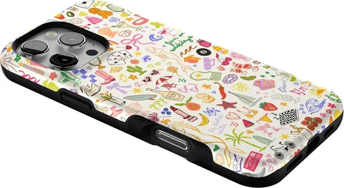 Miniatura 7 de Casely Funda para iPhone 16 Pro Max Todas las cosas divertidas Diversión en días laborables Compatible con MagSafe Diseño de funda
