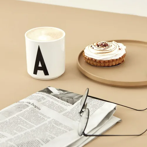 Miniatura 3 de Design Letters Tazas de café de porcelana (A-Z), taza con monograma, regalos del día del padre para papá, regalos para papá, taza de café