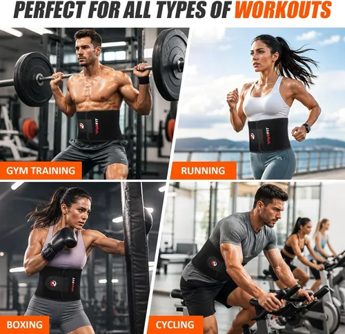 Miniatura 7 de Viyafit Cinturón Reductor de Cintura, Entrenador de Cintura Premium para Mujeres y Hombres