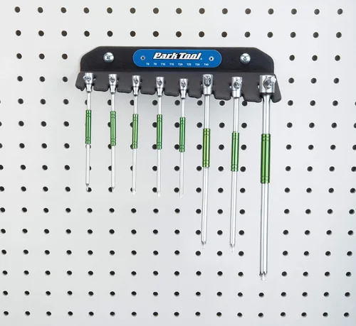 Miniatura 6 de Park Tool THT-1 - Juego de llaves deslizantes compatibles con Torx con mango en T, color plateado herramientas manuales para bicicleta