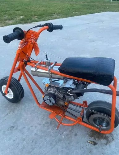 Miniatura 4 de JMCHstore Cilindro de Tanque de Gasolina de Mini Bicicleta de Acero Inoxidable 4x11'' para Coleman Baja Montser Mega moto Predator Hemi no 212
