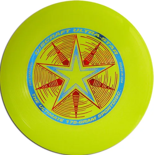Miniatura 6 de Discraft Ultrastar Ultimate Discs 1 y 2 paquetes, tamaño estándar, para juegos competitivos e informales Verde (Bright Green)