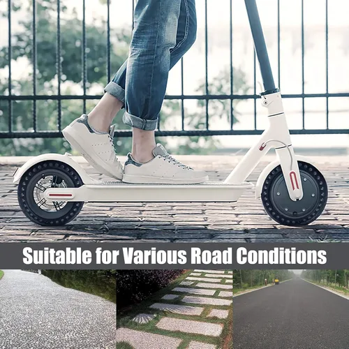 Miniatura 6 de Cooryda Neumático sólido para Xiaomi m365 Scooter eléctrico Mijia Mi m365 pro/gotrax gxl V2/gotrax XR, 8.5 pulgadas Scooter eléctrico Ruedas de 8