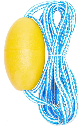 Miniatura 3 de Cuerda de flotador resistente de grado marino, cuerda de alta visibilidad con ganchos de acero inoxidable 316 para línea de remolque de kayak, boya