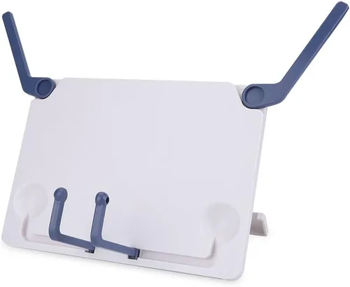 Miniatura 8 de VGEBY 1 soporte de música de escritorio pequeño plegable portátil para partituras de mesa para guitarras de piano, soporte de lectura para soporte
