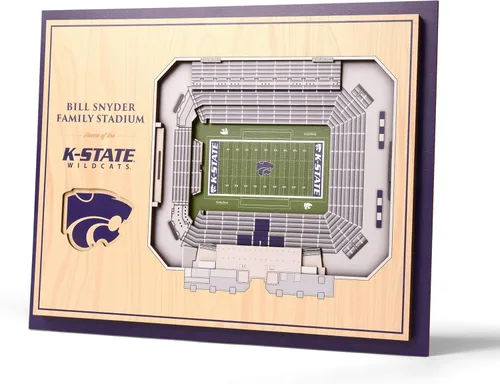 Miniatura 15 de YouTheFan NCAA Florida Gators Arte de Pared 3D StadiumView de 5 Capas - Estadio Ben Hill Griffin, 13.00" x 17.00