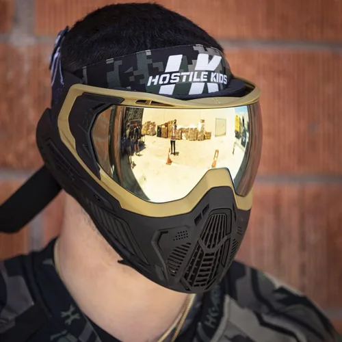 Miniatura 4 de HK Army SLR - Máscara facial con sistema térmico anti niebla HD Pure Lens para Paintball y Airsoft Midas