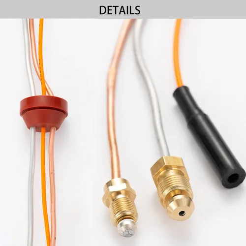 Miniatura 5 de 9003542 Conjunto piloto del calentador de agua NAT montaje de quemador de gas reemplazar 100109295 9003542005 18324190 9003530 compatible con A.O