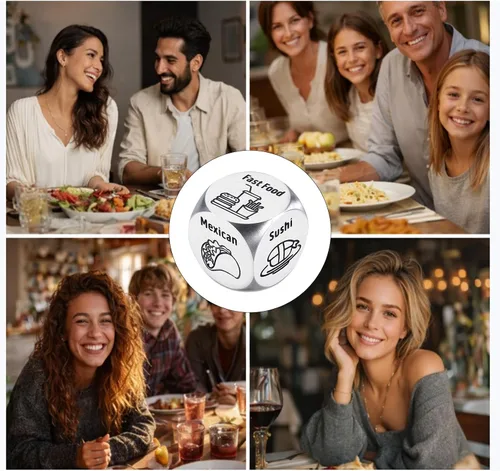Miniatura 8 de Regalos de novio para novio, regalos para hombres, mujeres, adultos jóvenes, hijos, comida, dados, cita, noche, regalos de graduación, para él
