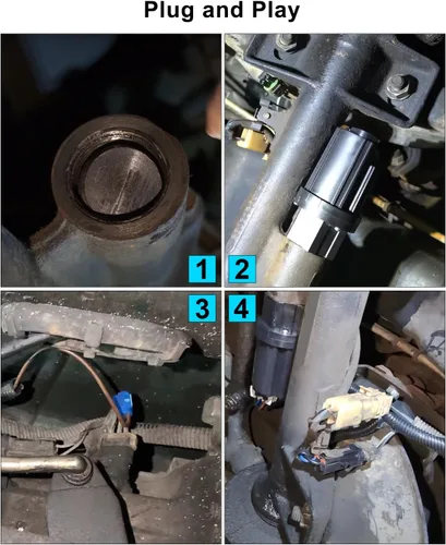 Miniatura 5 de Actuador 4WD compatible con Chevrolet Blazer Tahoe K1500 K2500 Suburban K3500 Yukon 1988-1996 Reemplazo 600-490 26060073 88959465