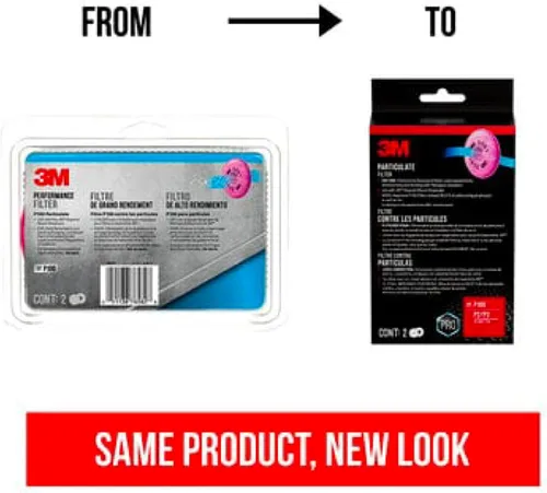 Miniatura 7 de 3M Filtros de partículas P100 #2091/07000, rosa, talla única, 2