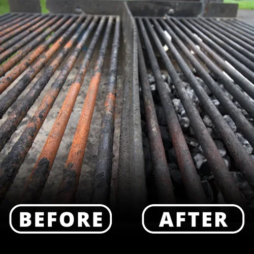Miniatura 3 de Grill Rescue Cabezal de limpieza de raspador reemplazable para barbacoa, [Rescue-Mejorado], sin cerdas, herramientas raspadoras duraderas y únicas