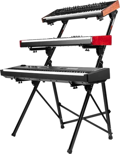 Miniatura 13 de Gator Frameworks Serie de teclados Nivel 2º adicional para el soporte de mesa estilo GFW-KEY-6000, (GFW-KEY-6000-2T)