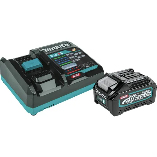 Makita BL4040DC1 Paquete de inicio de batería y cargador XGT de 40V MAX (4 Ah)