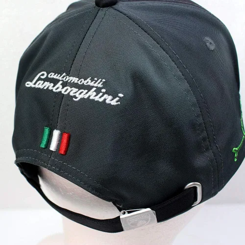Miniatura 5 de Sombrero de viaje Lamborghini Squadra Corse 2020, Negro