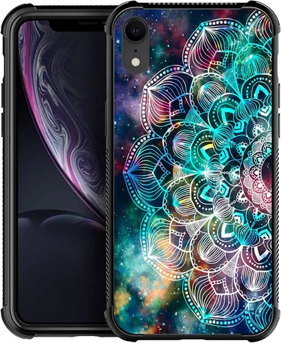 Miniatura 142 de Funda compatible con iPhone X/XS, diseño de bandera estadounidense de béisbol, TPU suave, a prueba de golpes, de vidrio templado, para iPhone X/XS