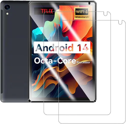 Miniatura 5 de Protector de pantalla para tableta URAO C107 de 10.1 2024, película de vidrio templado, compatible con MUISOO MUIC107 de vidrio templado de 10.1